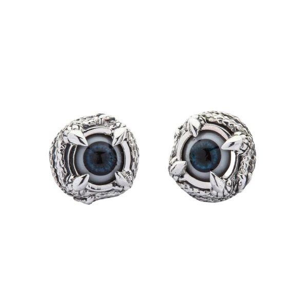 Claw Eyeball Sterling Silver Gothic Earrings Sale