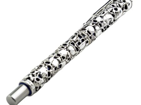 Skull Sterling Silver Pen Sale