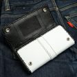 Stingray Leather Scorpion Carved Biker Wallet Online