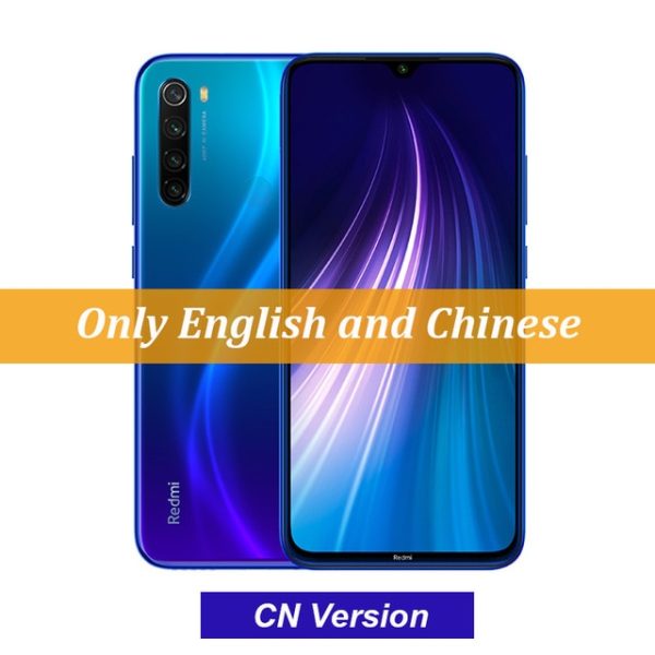 In stock Global ROM Xiaomi Redmi Note 8 4GB 64G 48MP Quad Camera Smartphone Snapdragon 665 Octa Core 6.3  FHD Screen 4000mAh Discount