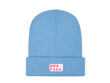 Unisex Boo Beanie Hat - Sky Blue Cheap