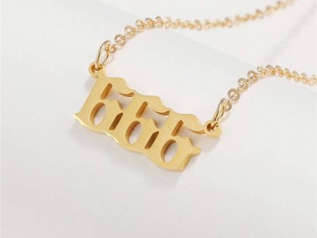 666 Stainless Steel Gold Necklace for Men & Women – Bold 666 Jewelry by Ancient Infusions Online Hot Sale