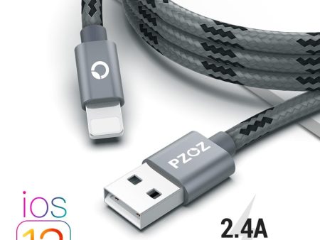 PZOZ usb cable for iphone cable Xs max Xr X 8 7 6 plus 6s 5 s plus ipad mini fast charging cables mobile phone charger cord data on Sale