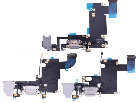 High Quality Charging Flex Cable For iPhone 4S 5 5S SE 6 6S Plus USB Charger Port Dock Connector With Mic Flex Cable Fashion