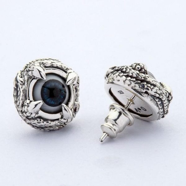 Claw Eyeball Sterling Silver Gothic Earrings Sale