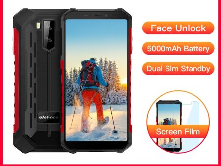 Ulefone Armor X3 Rugged Smartphone Android 9.0 IP68 Android 5.5  2GB 32GB 5000mAh 3G Rugged Cell Phone Mobile Phone Android For Sale