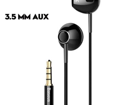 Baseus 6D Stereo In-ear Earphone Headphones Wired Control Bass Sound Earbuds for iPhone Xiaomi Huawei 3.5mm Type c Earphones Cheap