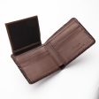 Dark Brown Hardcore Crocodile Tail Wallet Discount