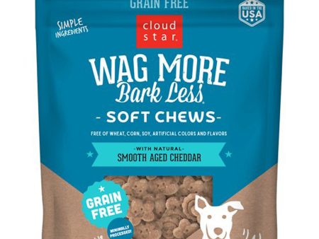 Cloudstar WAGMORE DOG GRAIN FREE SOFT and CHEWY CHEDDAR 5OZ Hot on Sale