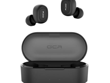 QCY QS2 TWS Mini Dual V5.0 Bluetooth Earphones True Wireless Headsets 3D Stereo Sound Earbuds Dual Microphone With Charging box on Sale