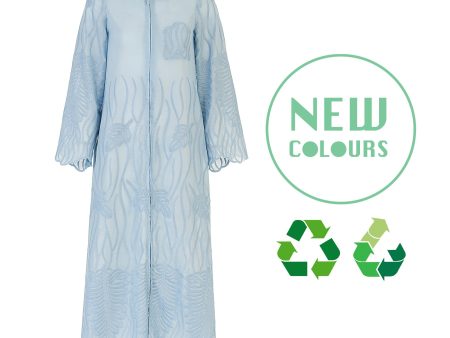 Recycled Alanis Kaftan - Baby Blue Hot on Sale