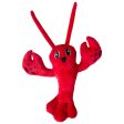 Snugarooz Luca The Lobster Plush Dog Toy 10in. on Sale