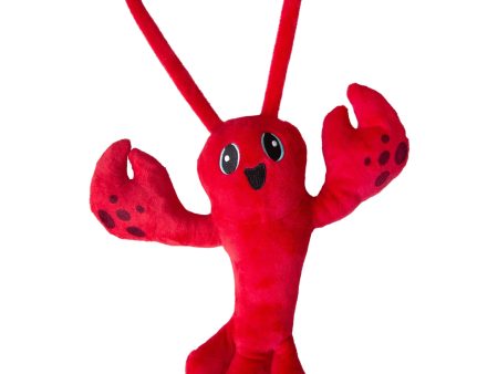 Snugarooz Luca The Lobster Plush Dog Toy 10in. on Sale