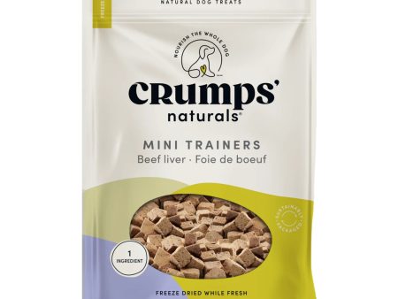 Crumps 1.9Oz Mini Trainers Freeze Dried Beef Liver Online now