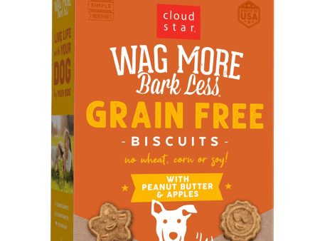 Cloudstar AGMORE DOG GRAIN FREE BAKED PEANUT BUTTER and APPLE 14OZ Online