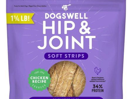 Dogswell Hip & Joint Grain-free Soft Strips Dog Treat Chicken 1ea 20 oz Online