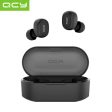 QCY QS2 TWS Bluetooth V5.0 Headset Sports Wireless Earphones 3D Stereo Earbuds Mini in Ear Dual Microphone With Charging box Sale