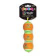 Spunkypup Squeaky Tennis Balls Meduim-3 Pk For Discount