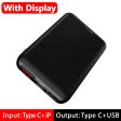 10000mAh Mini Power Bank Portable Type C PD Charger 10000 mAh For iPhone Xiaomi Mi 9 Online now