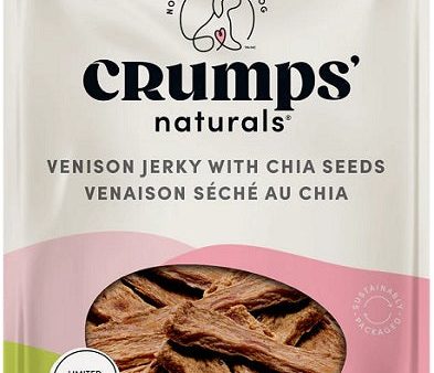 Crump Naturals Venison Chia Seed Jerky Online Sale