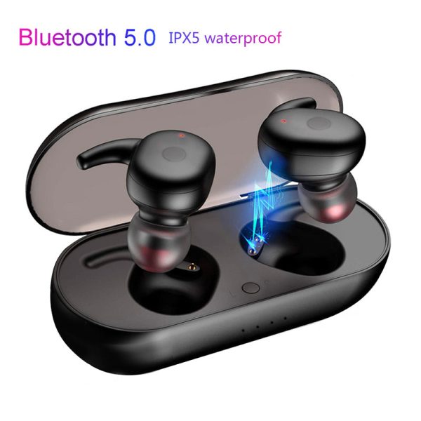 Headphones Bluetooth 5.0 Wireless Earphones Sports Earphone 3D Stereo Sound Earbud with Portable Mic and Charging box For Cheap