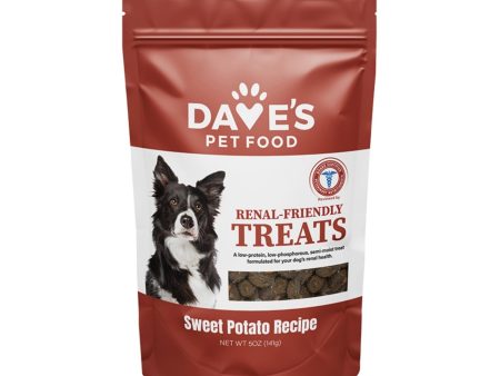 Dave S Pet Food Dog Renal Treat Sweet Potato 5Oz For Cheap