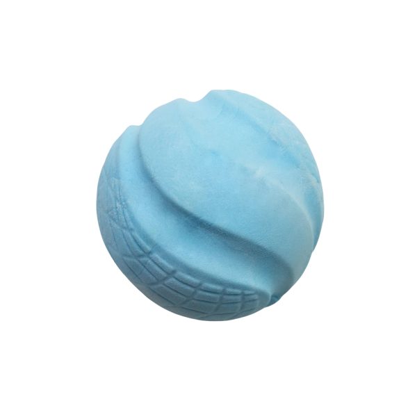 Snugarooz Sky Bounce Ball Eco TPR  Dog Toy Blue 3in. Fashion