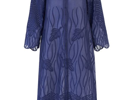 Recycled Alanis Kaftan - Navy For Sale