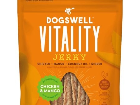 Dogswell Dog Vitality Jerky Grain Free Chicken 12oz. Online now