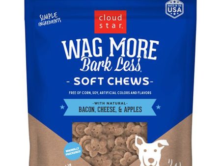 Cloudstar Wagmore Dog Soft And Chewy Bacon And Cheese 6oz. on Sale