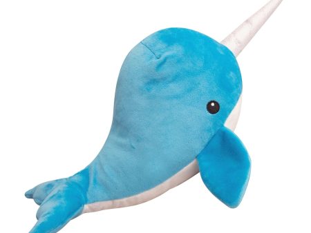 Snugarooz Nikki The Narwhal Blue 17in. Hot on Sale