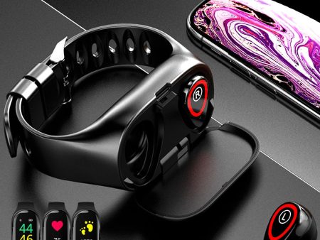 TWS Bluetooth 5.0 Earphone Wireless Headphones for phone Smart Watch with Heart Rate Monitor True Wireless Stereo Sports Earbuds Fashion