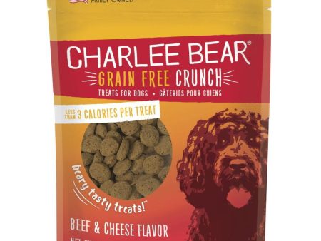 Charlee Bear Dog Crunch Grain Free Beef Liver & Cheese 8Oz For Discount