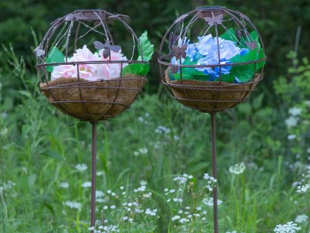 Garden Sphere Solar Planter on Sale