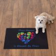 This House is Blessed Paw Heart Doormat For Sale